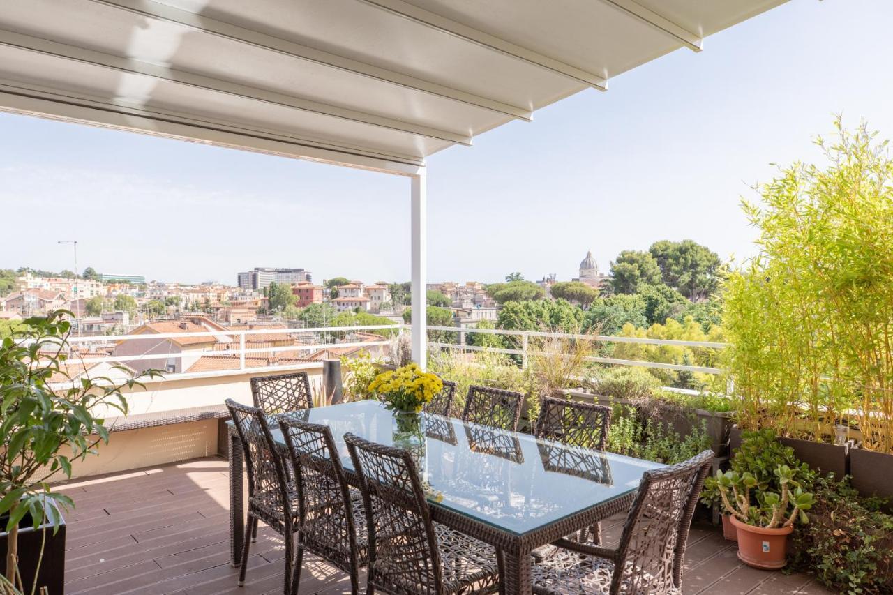 Iflat Garbatella Grand Penthouse Apartment โรม ภายนอก รูปภาพ