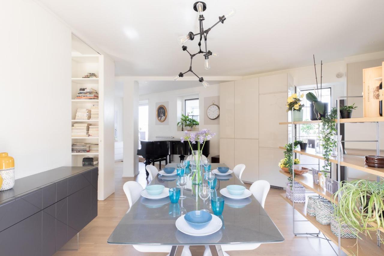 Iflat Garbatella Grand Penthouse Apartment โรม ภายนอก รูปภาพ