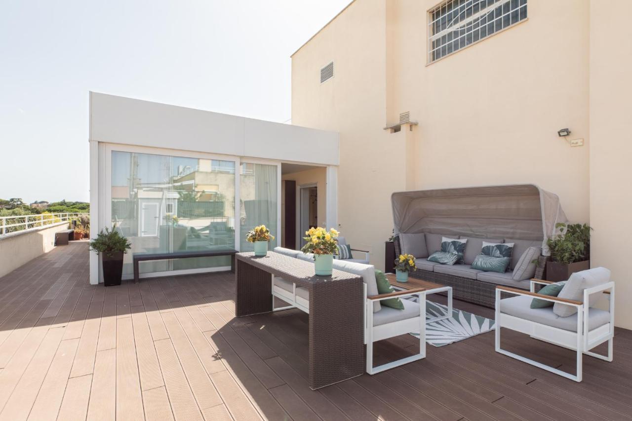Iflat Garbatella Grand Penthouse Apartment โรม ภายนอก รูปภาพ