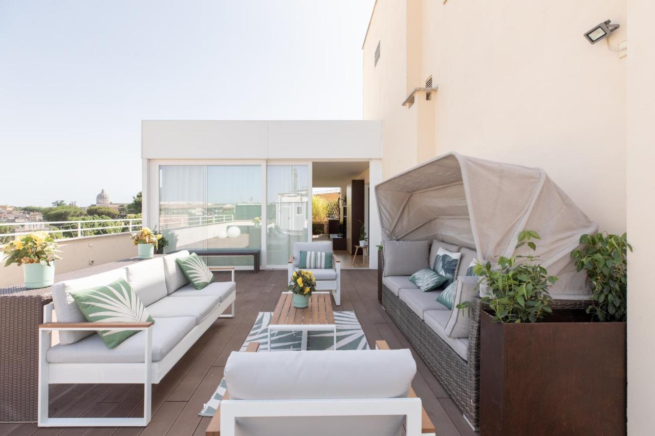 Iflat Garbatella Grand Penthouse Apartment โรม ภายนอก รูปภาพ