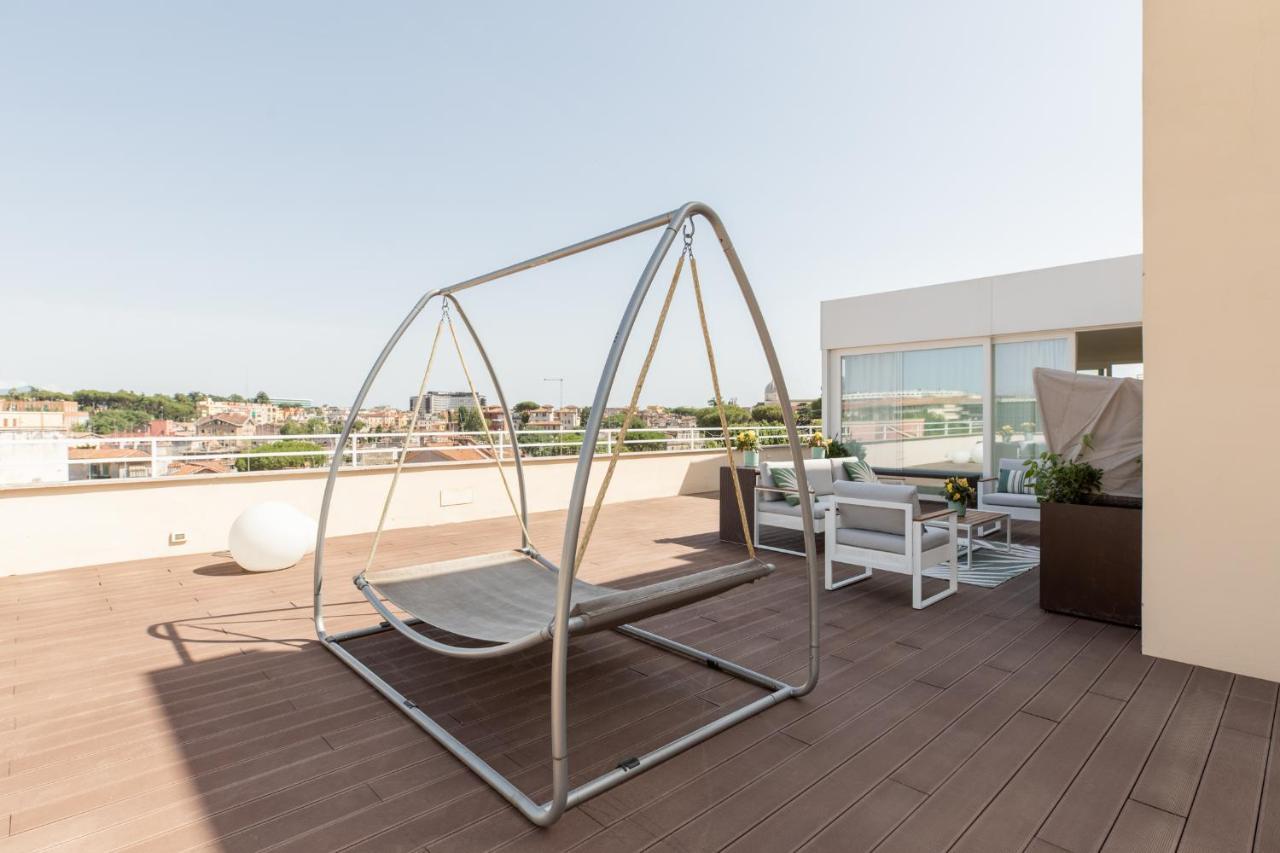 Iflat Garbatella Grand Penthouse Apartment โรม ภายนอก รูปภาพ